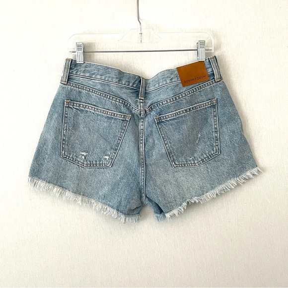 Denim Forum The Ex Boyfriend High Rise Shorts from Aritzia - Picture 3 of 10